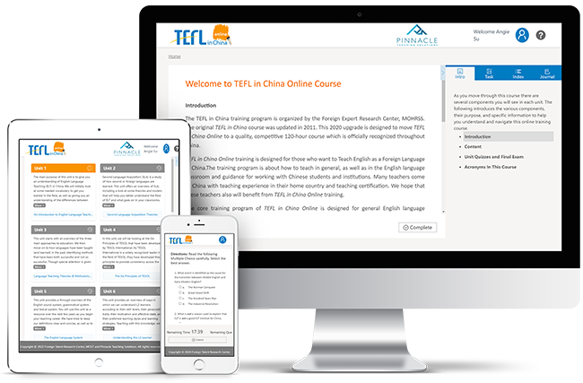 TEFL in China Online Course
